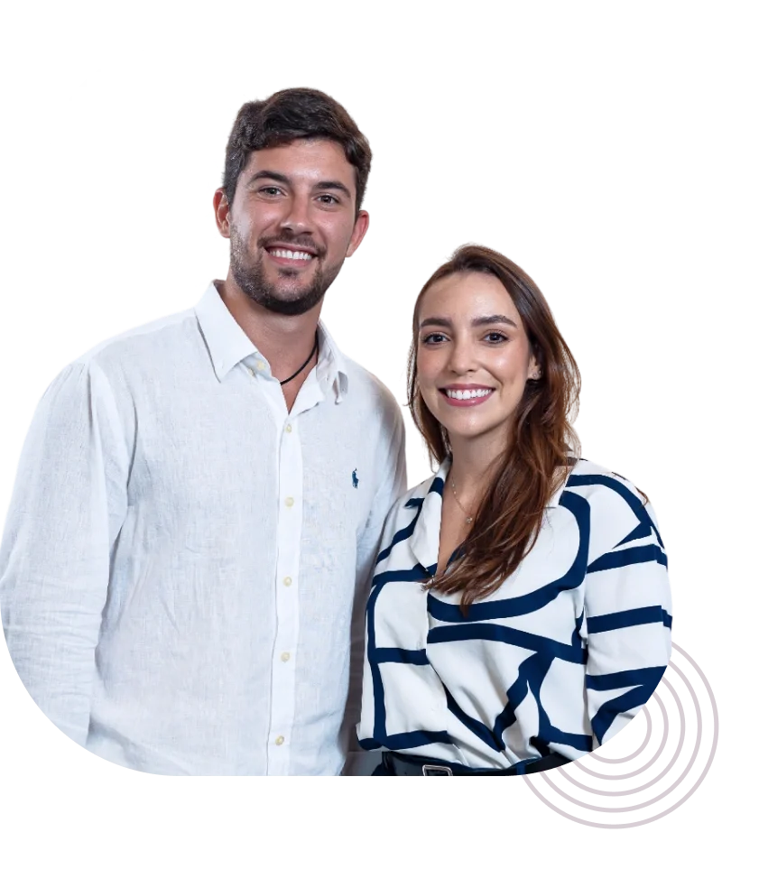 Bruno Paro e Gabriela Santos